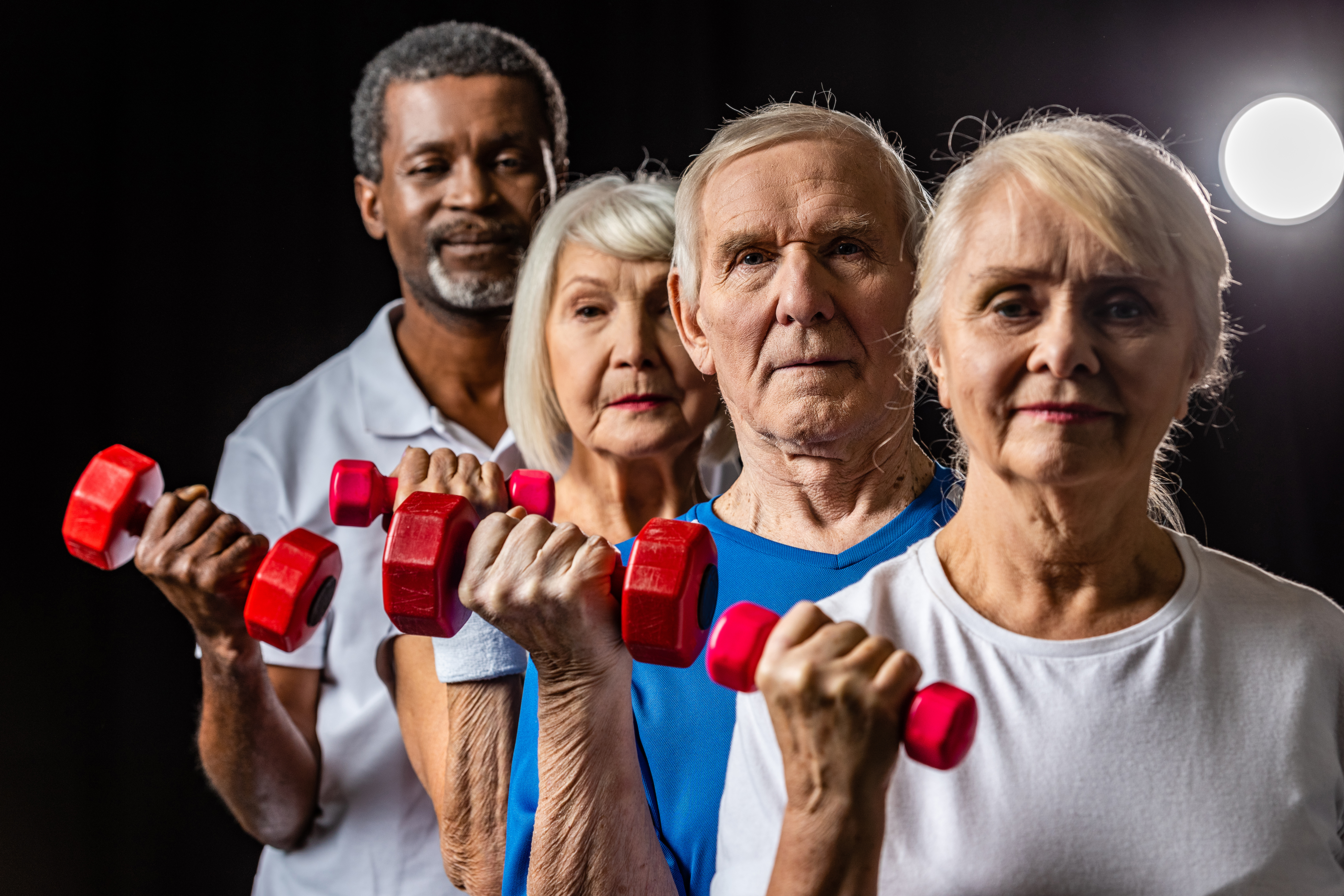 Senior fitness transformation